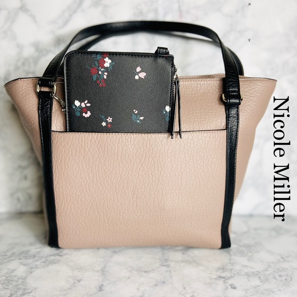 Nicole Miller Handbags - Nicole Miller Tote w/ Matching Wristlet